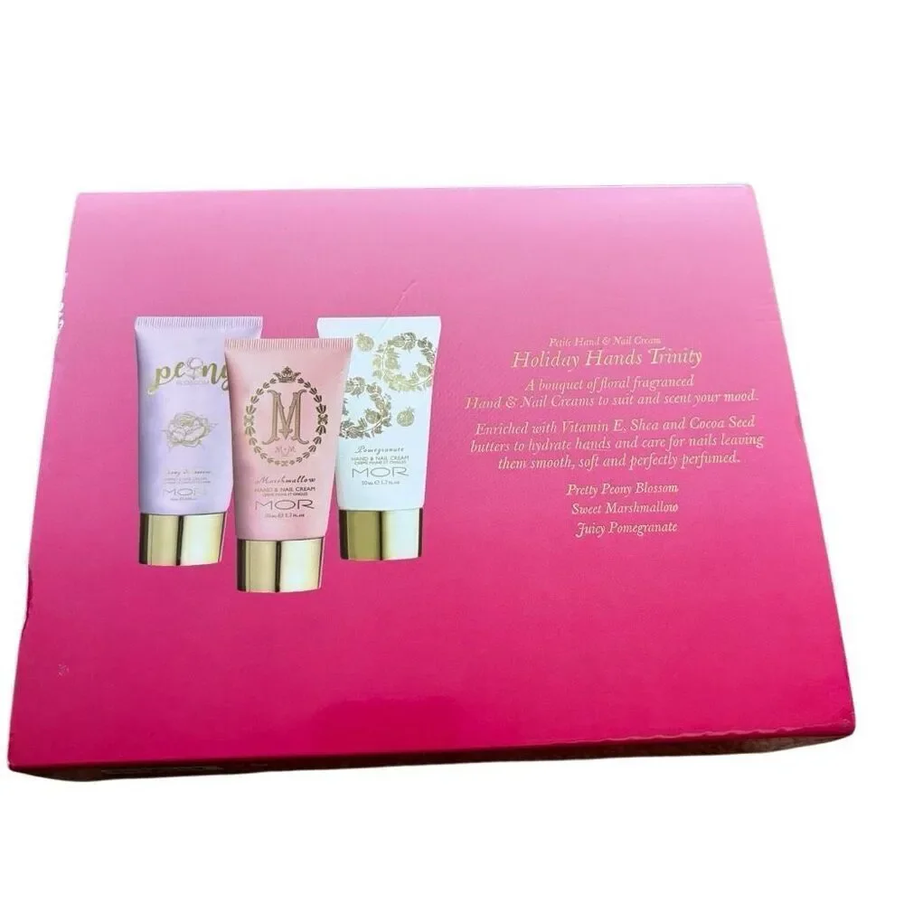 MOR Holiday Hands Trinity Petite Hand & Nail Cream *New*